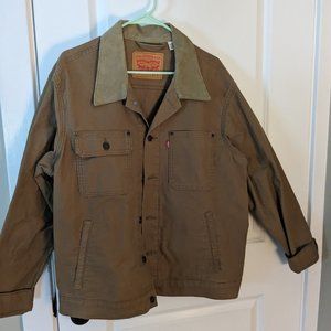 Levi's trucker denim jacket. Men's large.